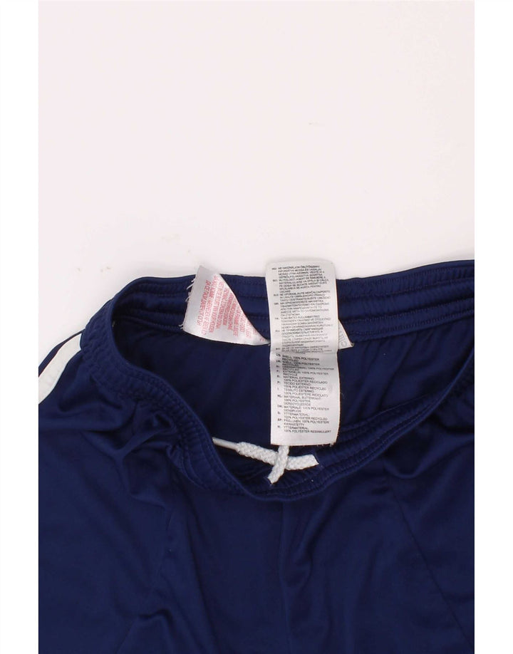 Adidas Climalite Sportshorts für Jungen, 9–10 Jahre, Mittelblau, Farbblock