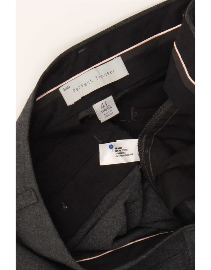 Gap Damen Bootcut-Anzughose US 4 Small W31 L34 Graues Polyester