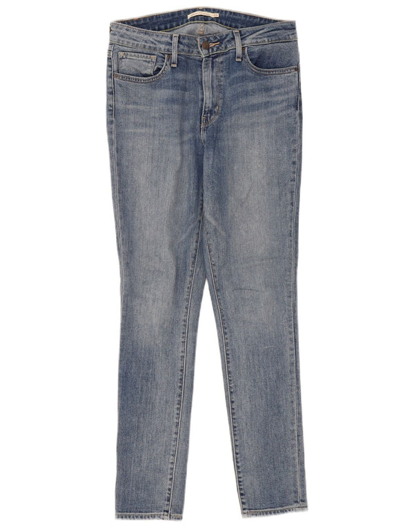 Levi's Damen 721 High Rise Skinny Jeans W29 L30 Blaue Baumwolle