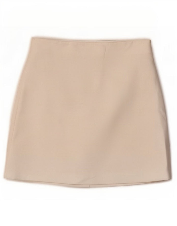 Zara Damen Minirock XS W24 Weiß