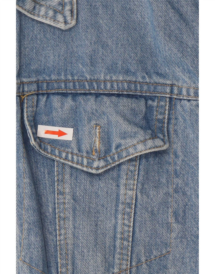 Eve Damen-Jeansjacke in Übergröße, US 1 XS Blau