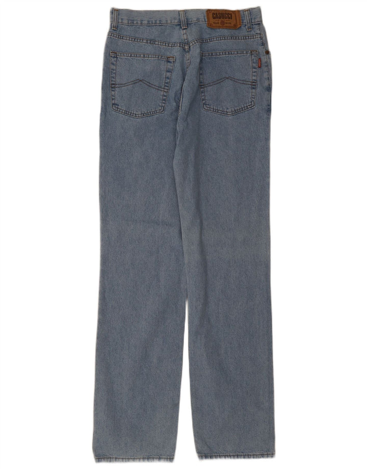 Casucci Herren Straight Jeans W36 L34 Blaue Baumwolle