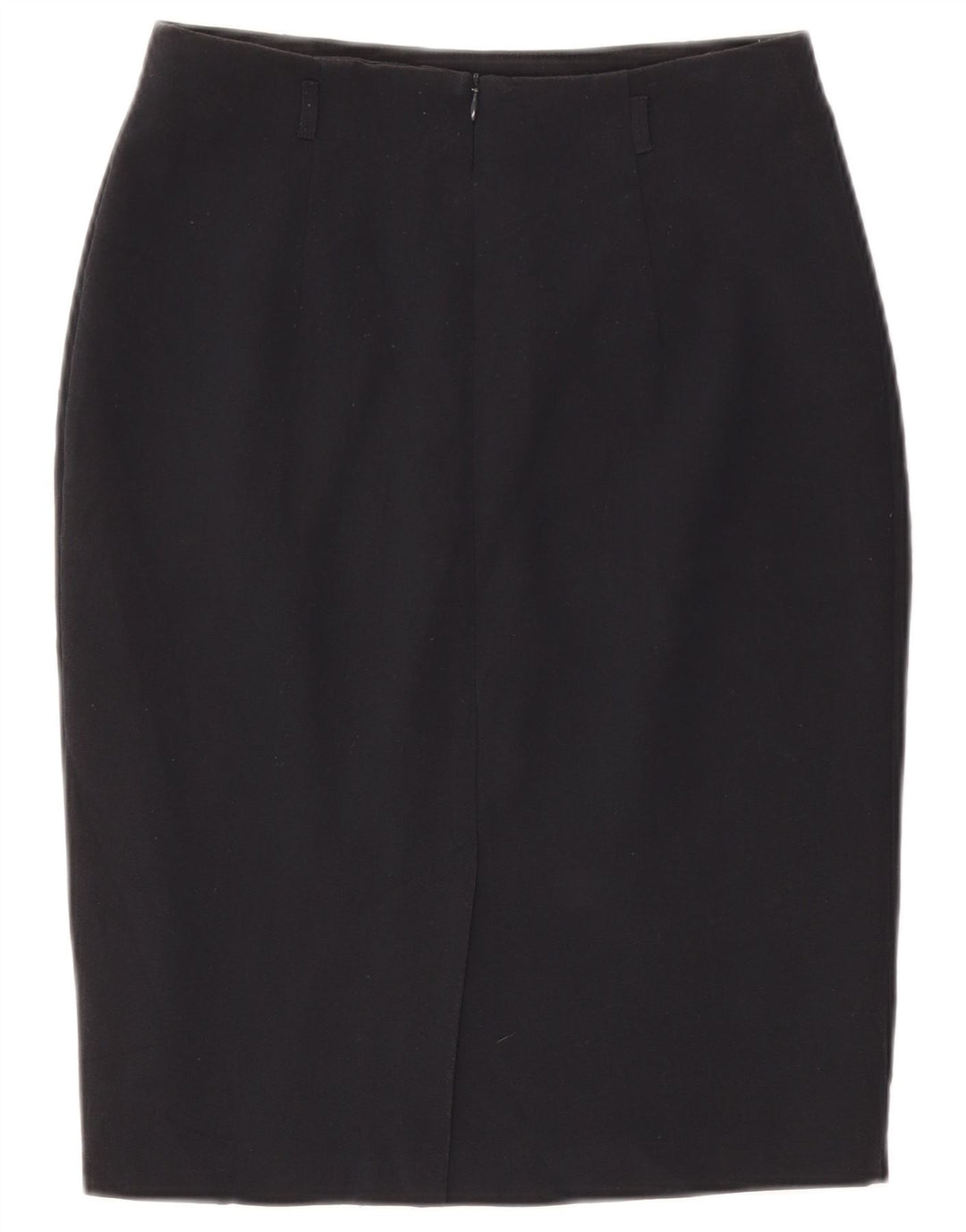 Marks & Spencer Damen Bleistiftrock UK 10 Small W27 Marineblau Polyester