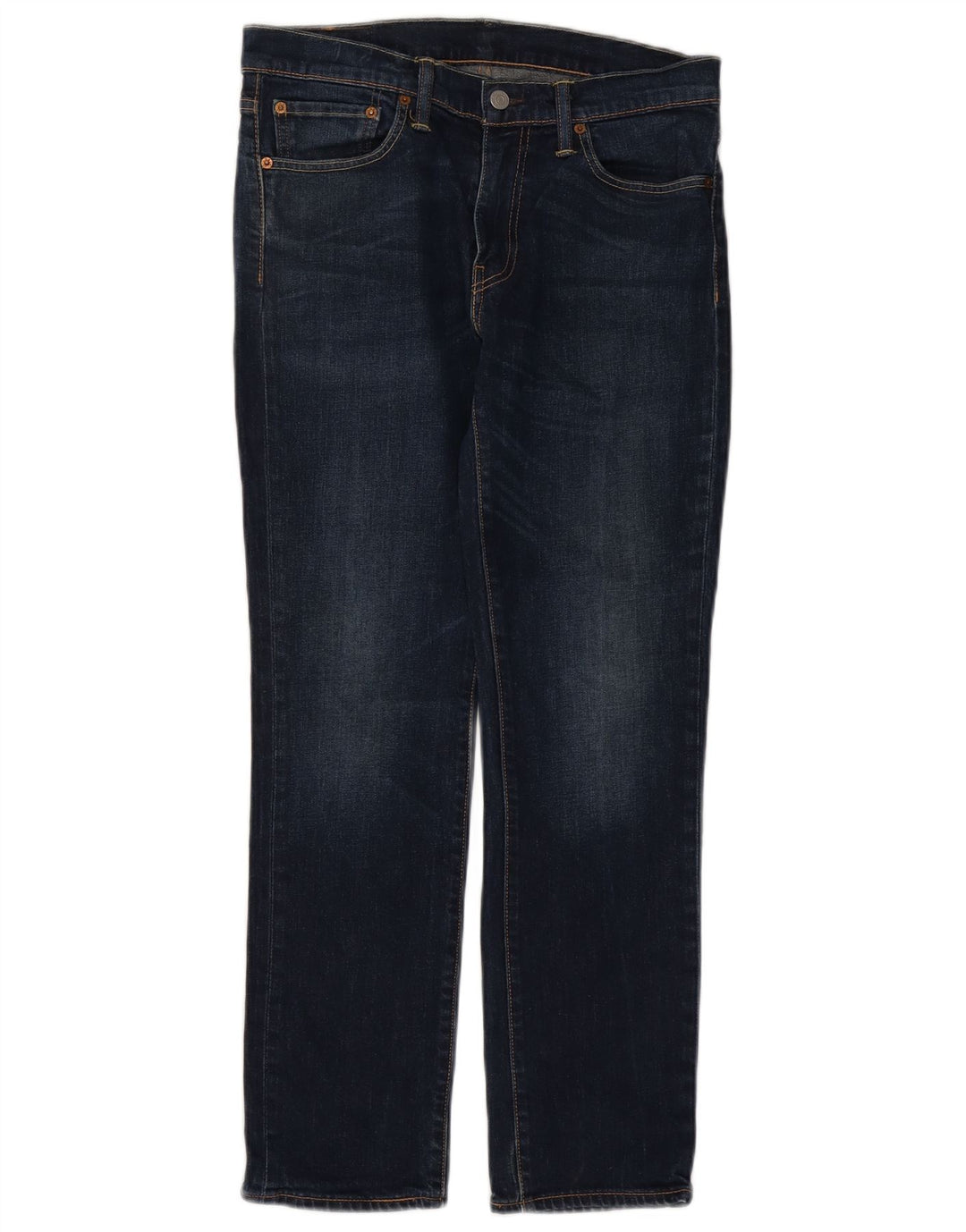 Levi's Damen 511 Slim Jeans W32 L30 Marineblau Baumwolle