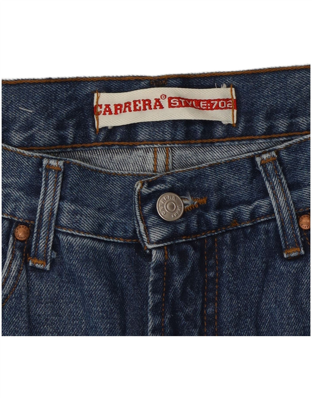 CARRERA Herren 702 Straight Jeans W34 L33 Blau