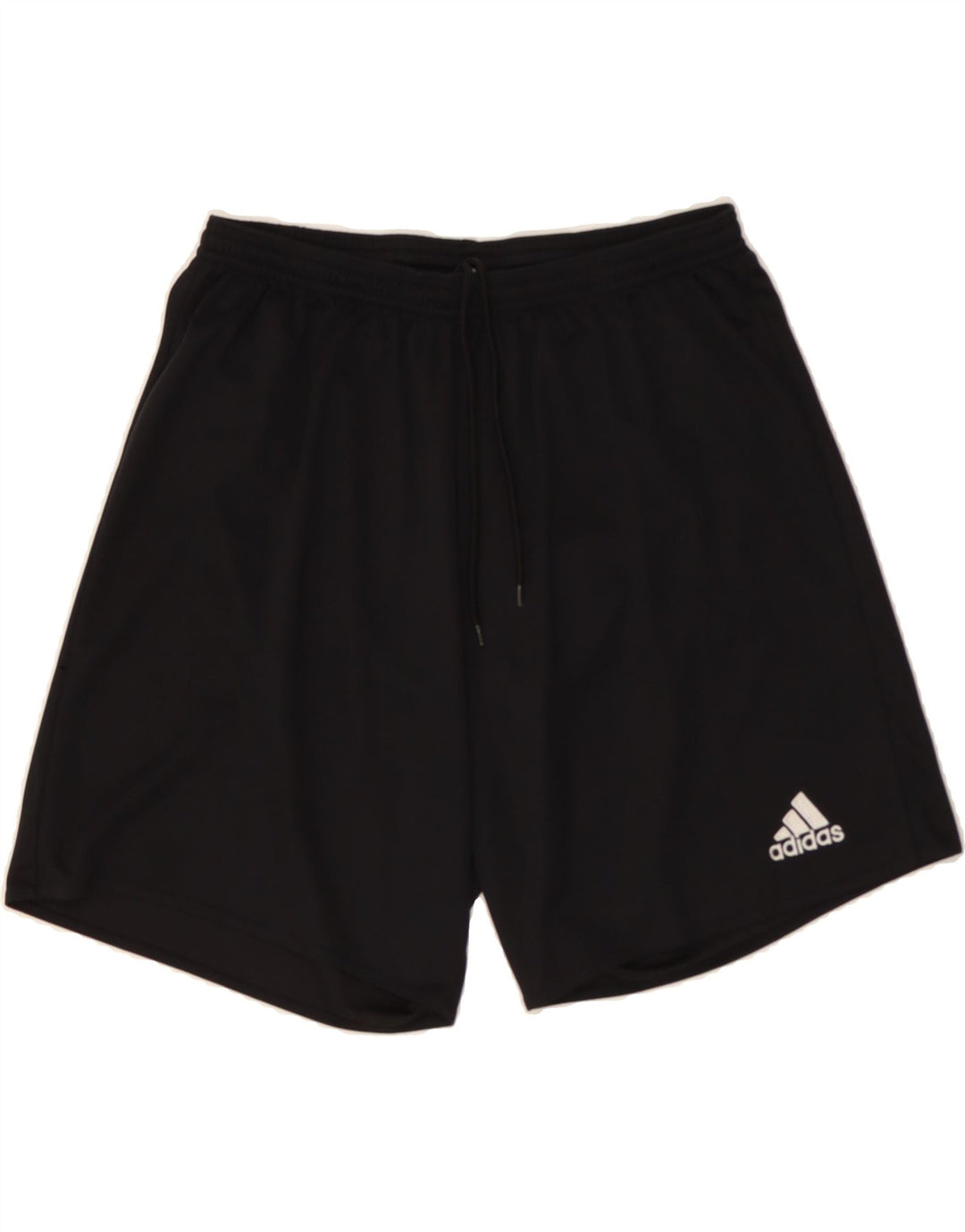 ADIDAS Womens Climalite Sport Shorts UK 14 Large  Black Polyester Vintage Adidas and Second-Hand Adidas from Messina Hembry 