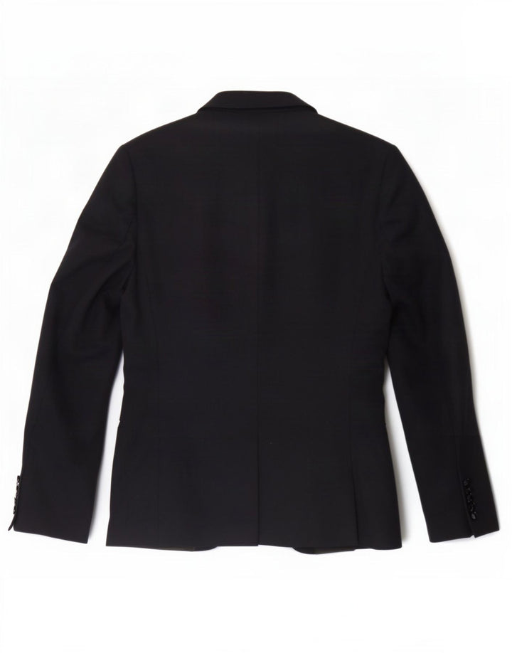 Zara Herren-Blazer mit 2 Knöpfen, UK 38, mittelmarineblau, Polyester