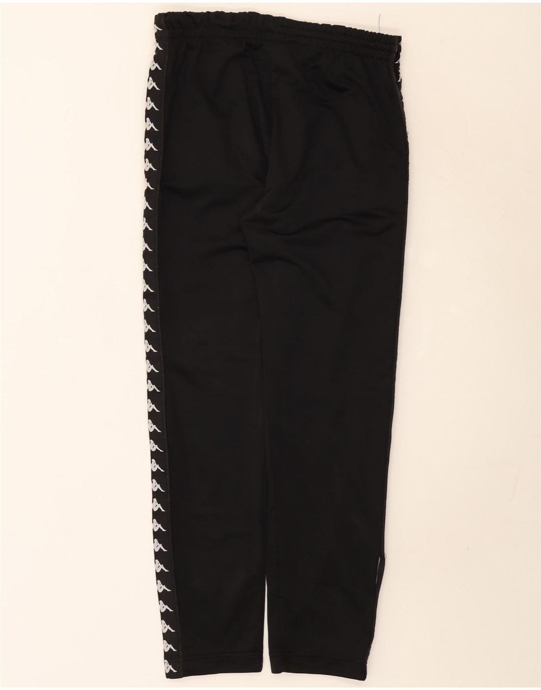 Kappa Herren-Trainingshose mit Grafik, mittelschwarz, Polyester