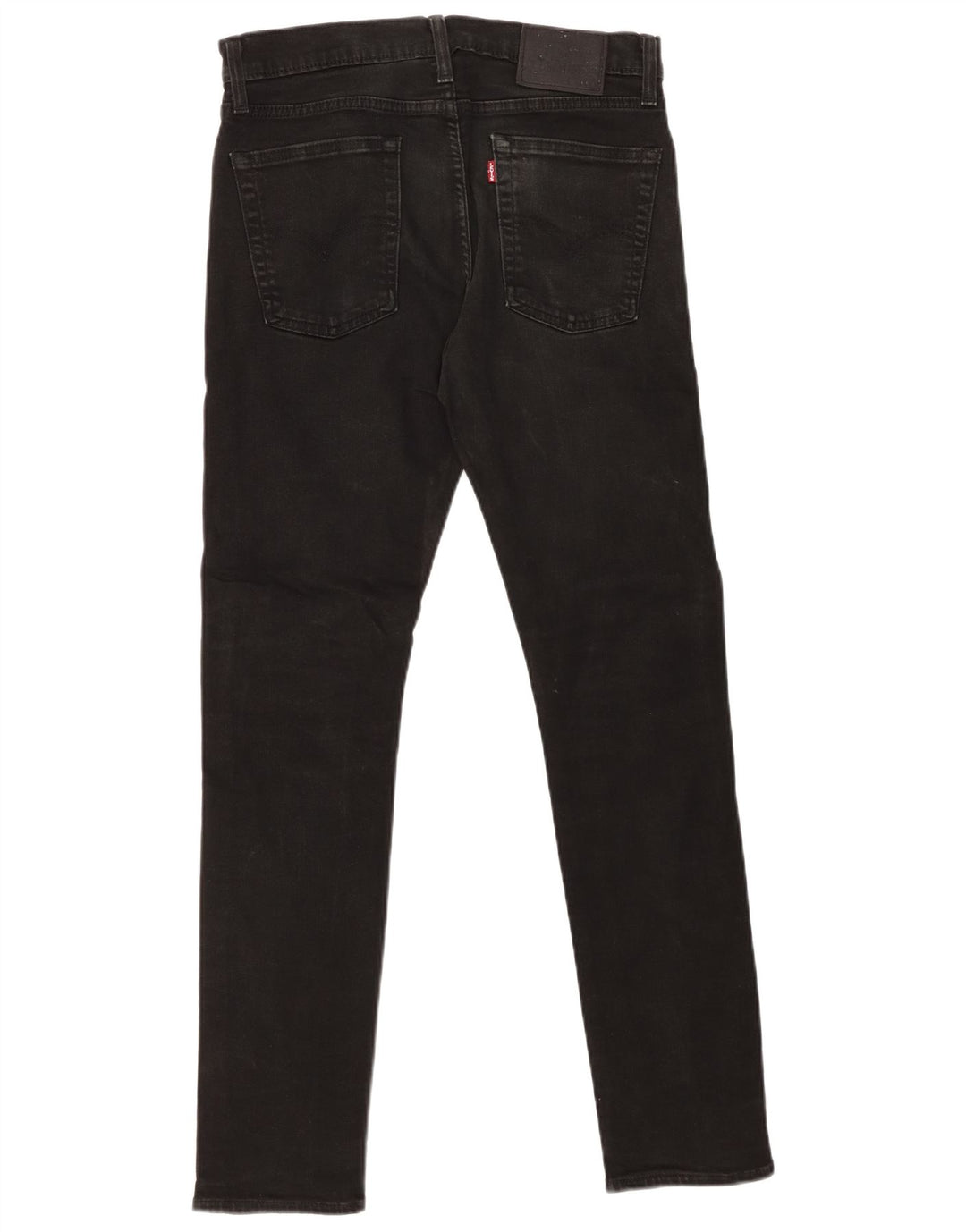 Levi's Herren 501 Slim Jeans W31 L32 schwarze Baumwolle