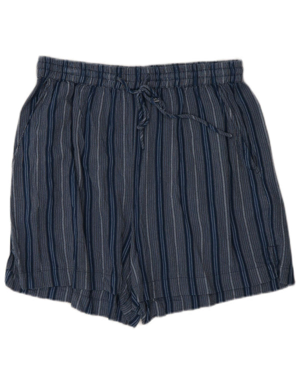 Topshop Damen Casual Shorts Medium W28 Blau gestreift