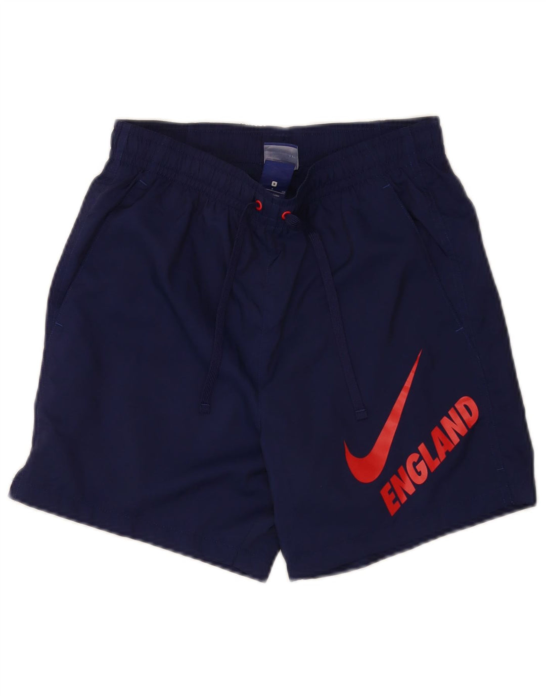 Nike Herren-Badeshorts mit Grafik, Größe S, Marineblau, Polyester
