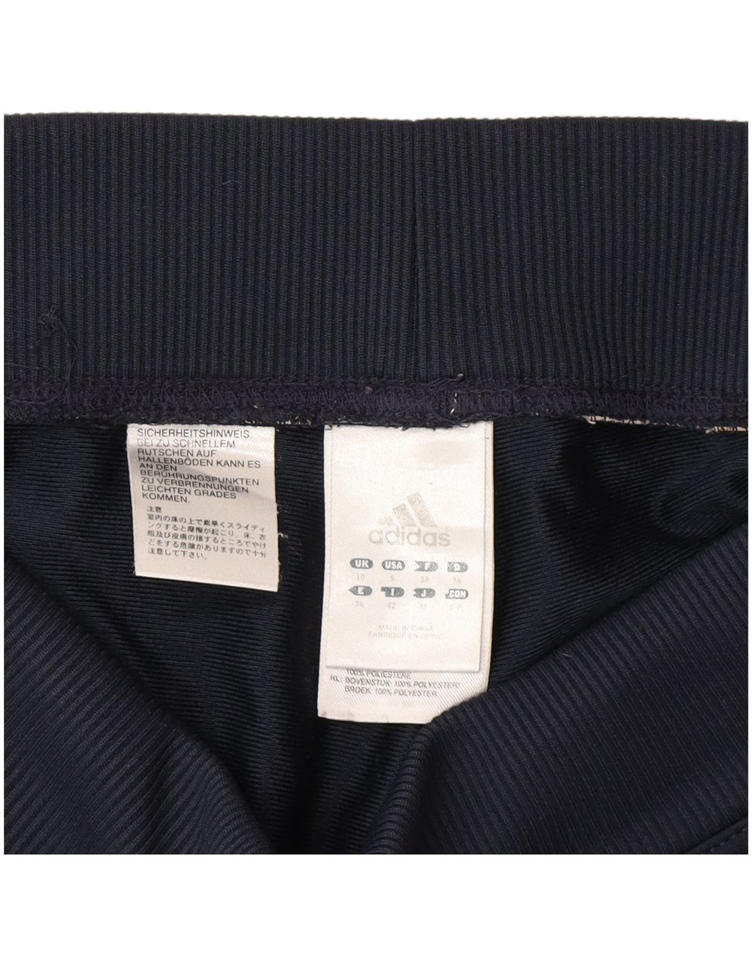 Adidas Damen-Trainingshose, UK 10, Größe S, Marineblau, Polyester