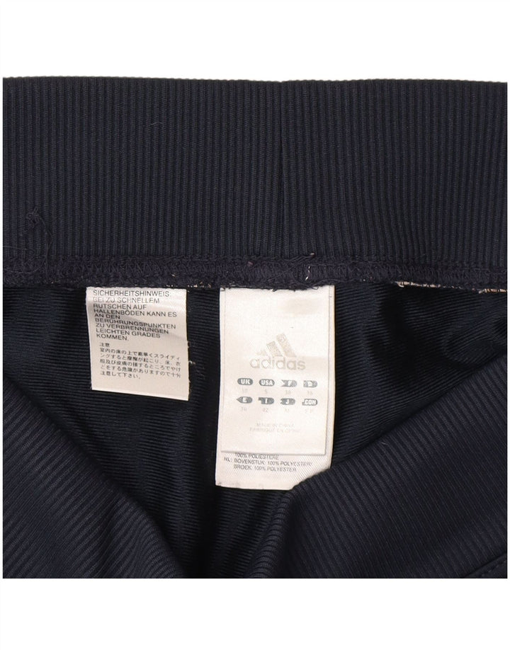 Adidas Damen-Trainingshose, UK 10, Größe S, Marineblau, Polyester