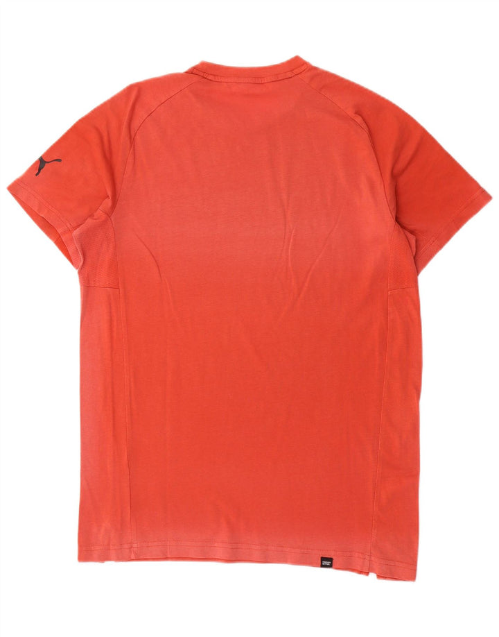 Puma Herren Grafik T-Shirt Top Large Rot