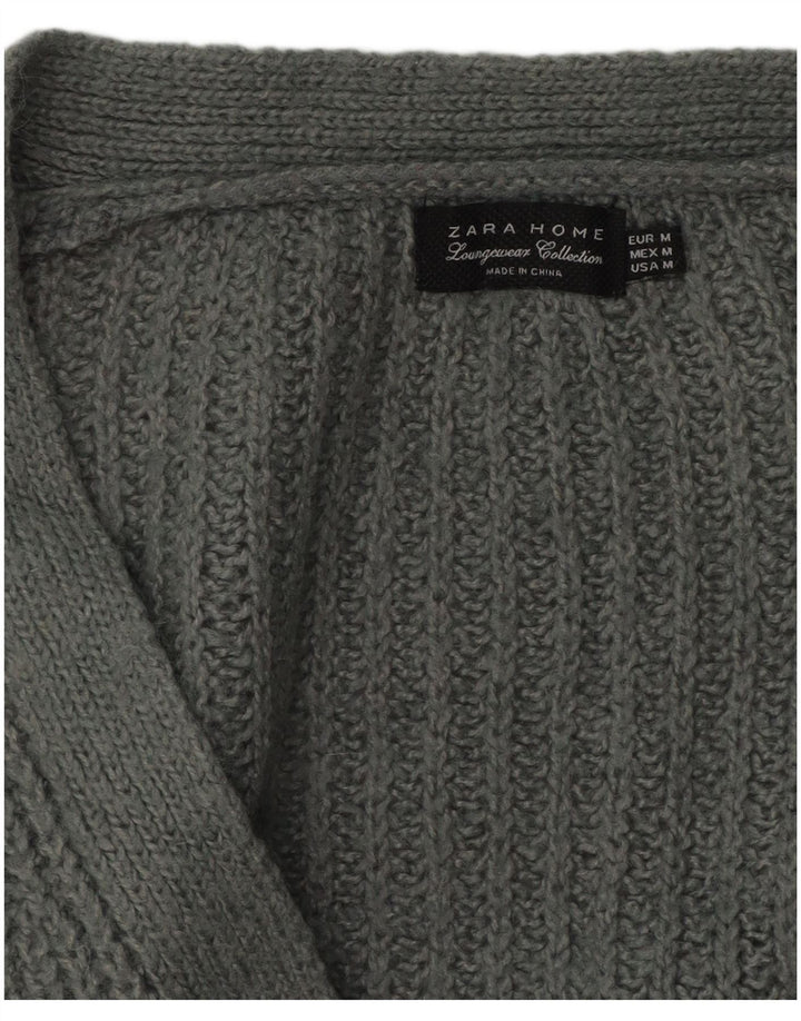 Zara Damen-Strickjacke in Übergröße, Gr. 14, Mittelgrau