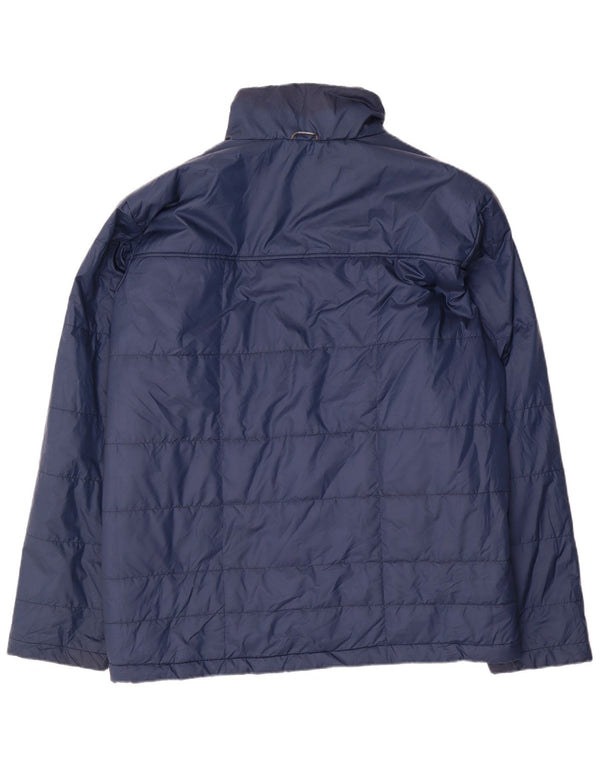 Columbia Mens Tall Wattierte Jacke UK 44 2XL Marineblau Polyester