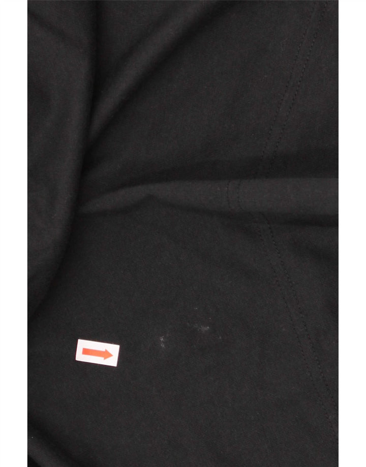 Nike Herren Graphic Top Langarm Large Schwarz