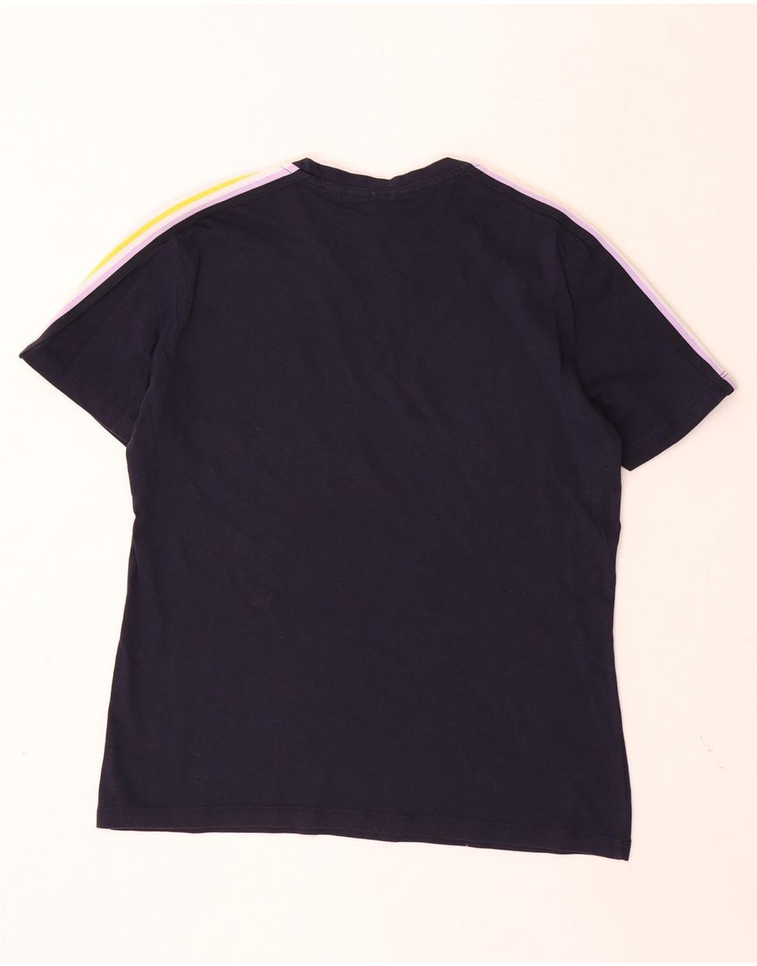 SERGIO TACCHINI Herren T-Shirt Top Small Marineblau Farbblock