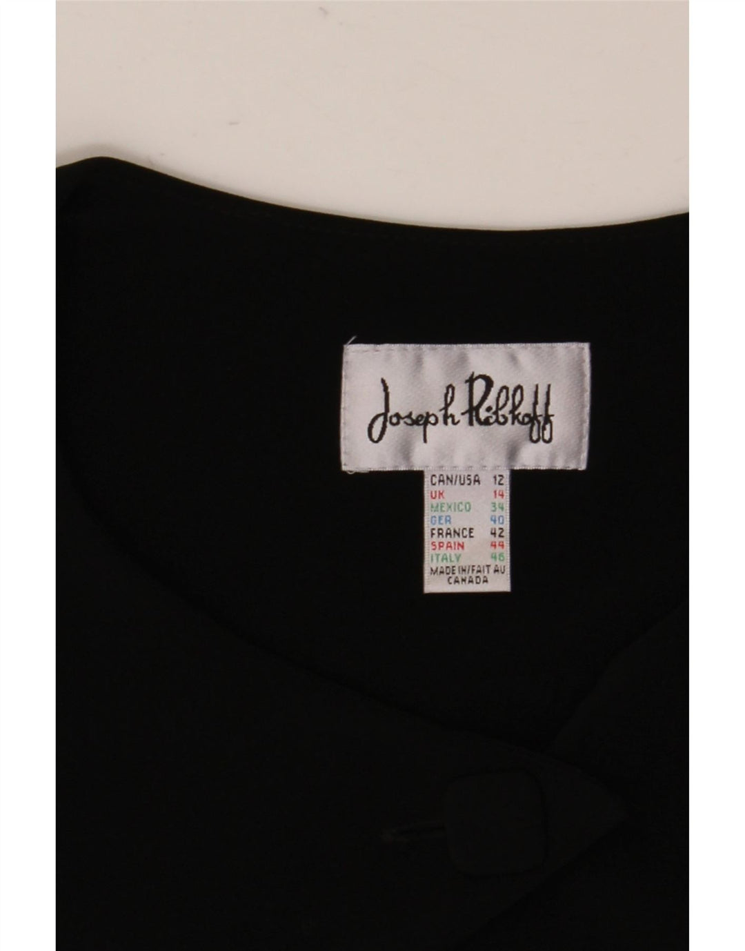 Joseph Ribkoff Damen Bolero Top UK 14 Large Schwarz