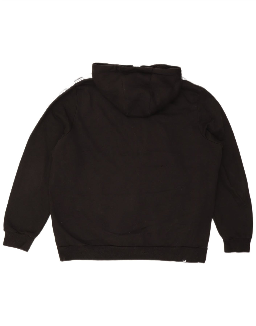 PUMA Herren Graphic Zip Hoodie Pullover XL Schwarz Colourblock Baumwolle