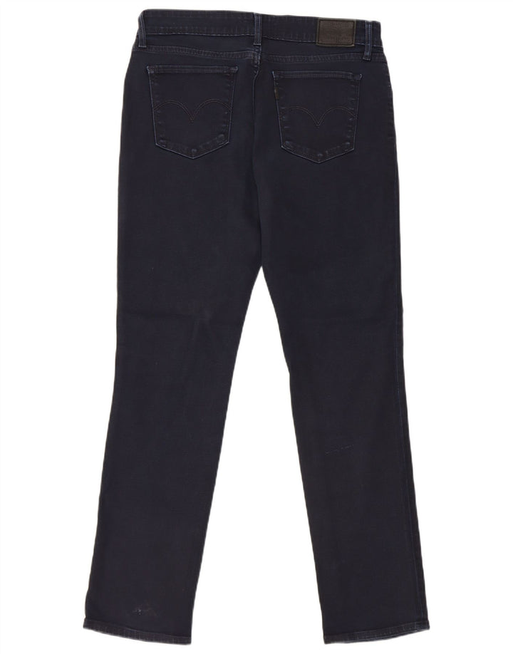 Levi's Damen 712 Slim Jeans W30 L30 Marineblau Baumwolle