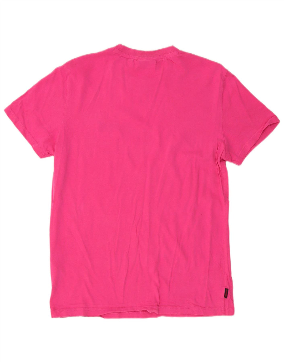 Superdry Herren T-Shirt Top Large Rosa Baumwolle