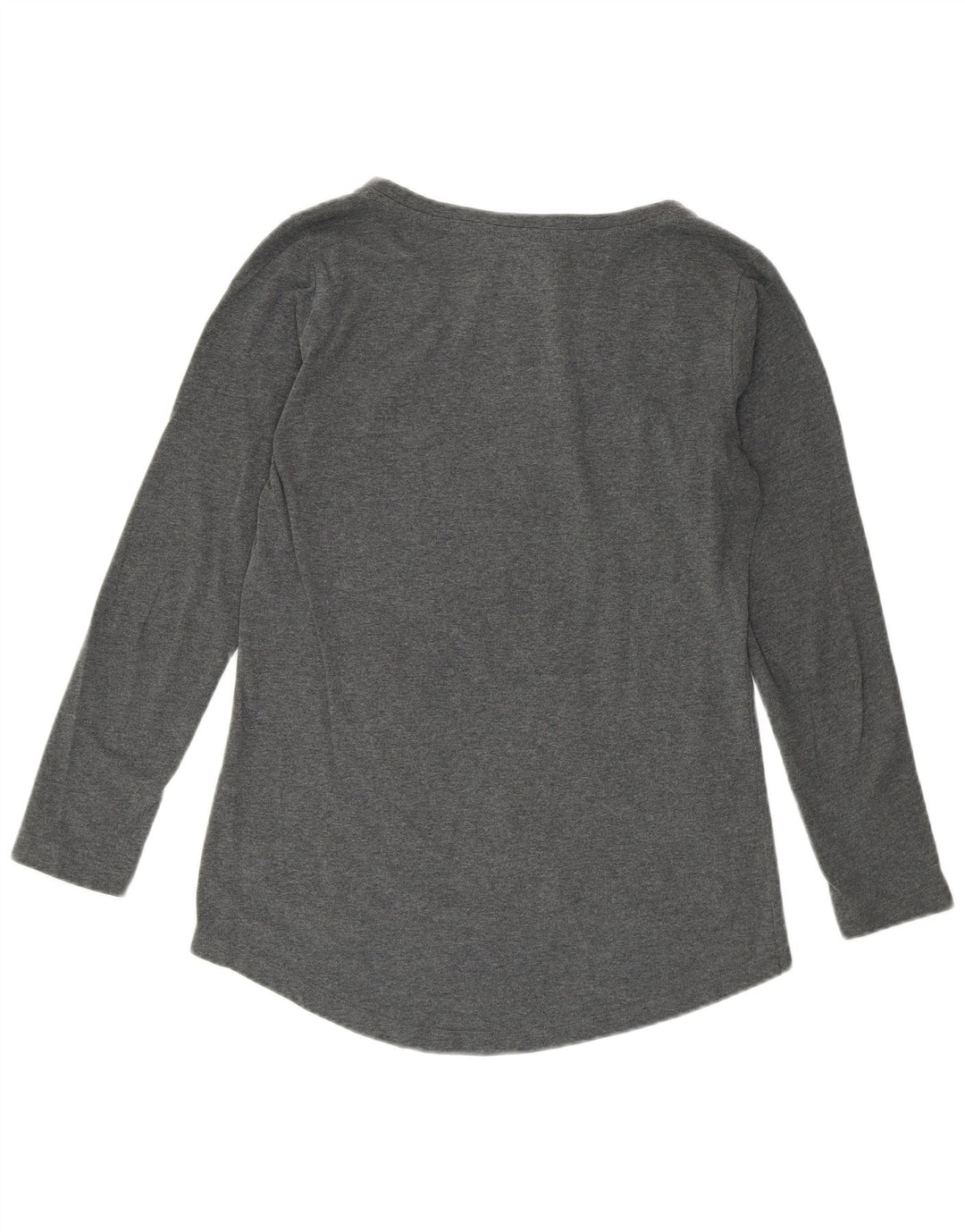 CHAMPION Damen Heritage Fit Graphic T-Shirt Top UK 14 Large Grau