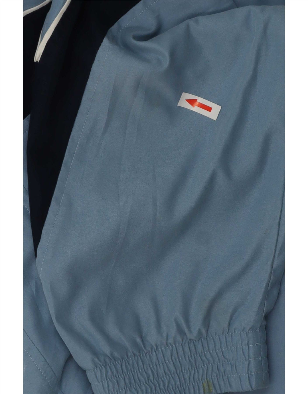 Champion Herren-Trainingsanzugoberjacke aus mittelblauem Colourblock-Polyester