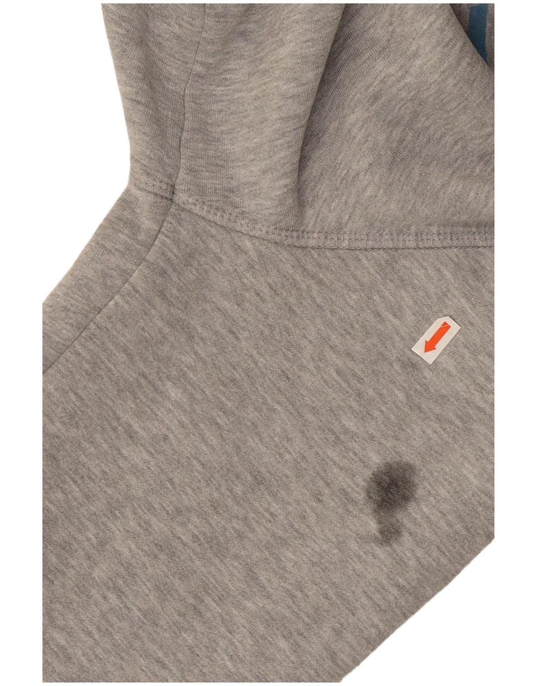 Weird Fish Herren-Kapuzenpullover mit Grafik, groß, grau gefleckt