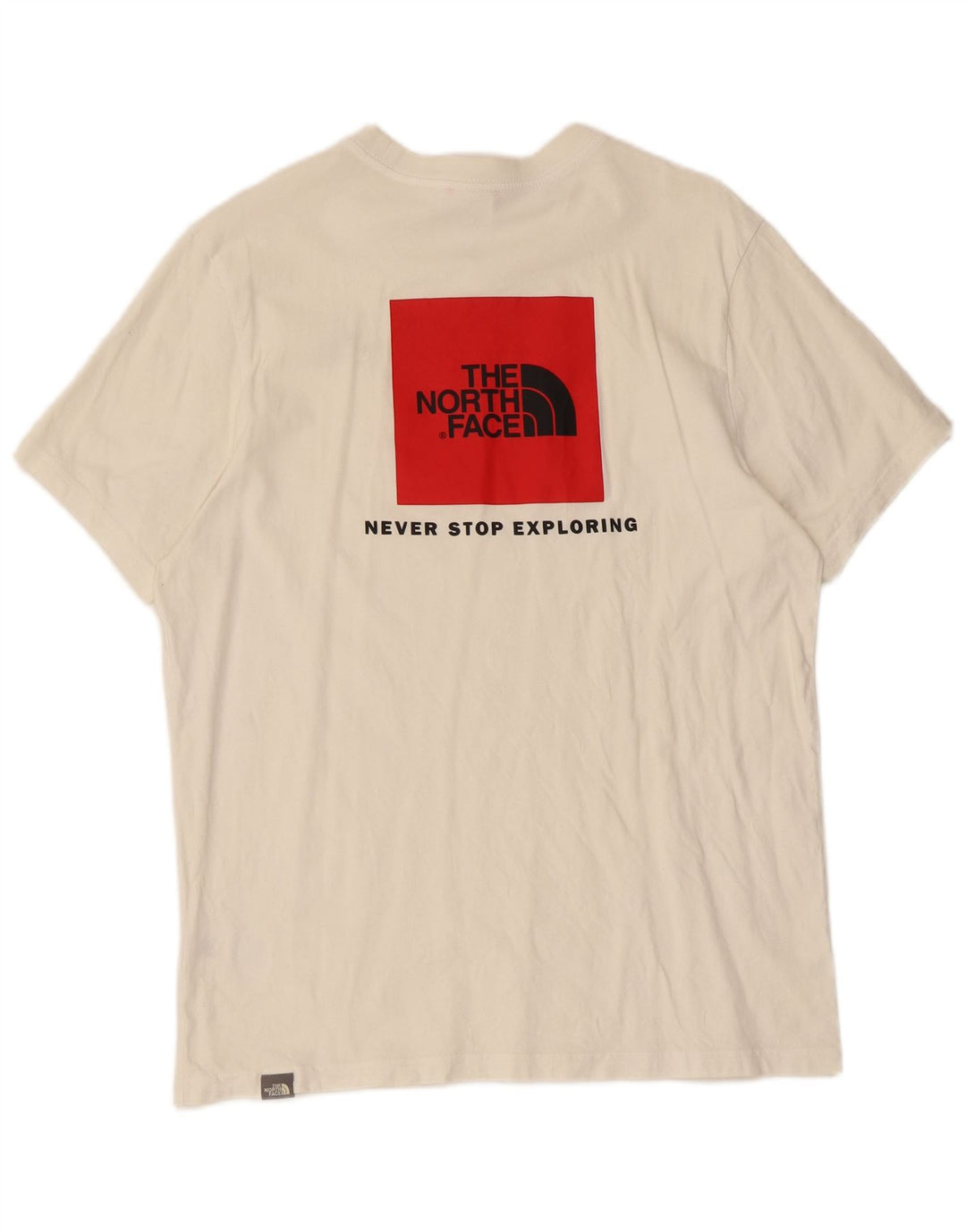 The North Face Herren-T-Shirt mit Grafik, mittelweiße Baumwolle