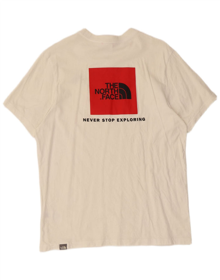 The North Face Herren-T-Shirt mit Grafik, mittelweiße Baumwolle