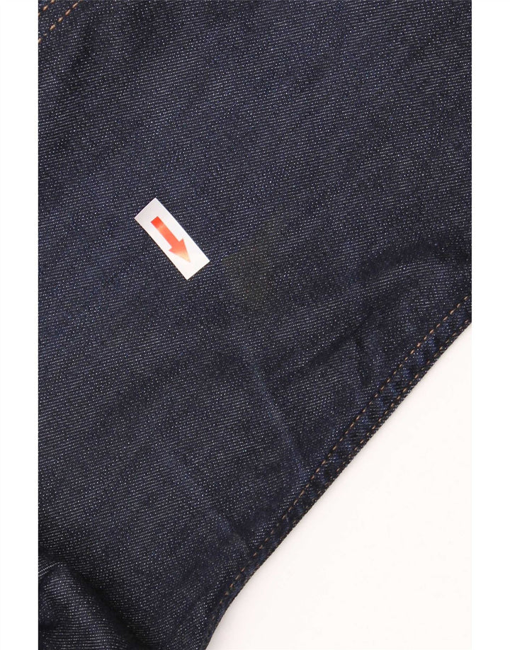 Hugo Boss Herren Slim Jeans W32 L32 Marineblaue Baumwolle