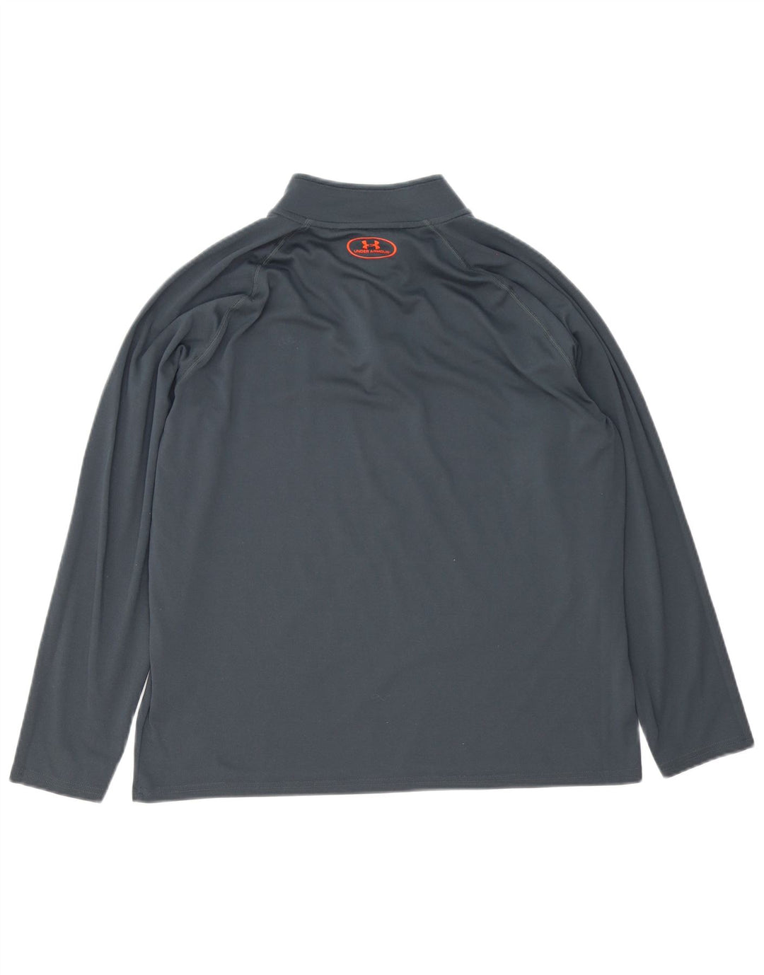Under Armour Herren Heat Gear Pullover-Trainingsanzug mit Reißverschluss, Größe L, Grau