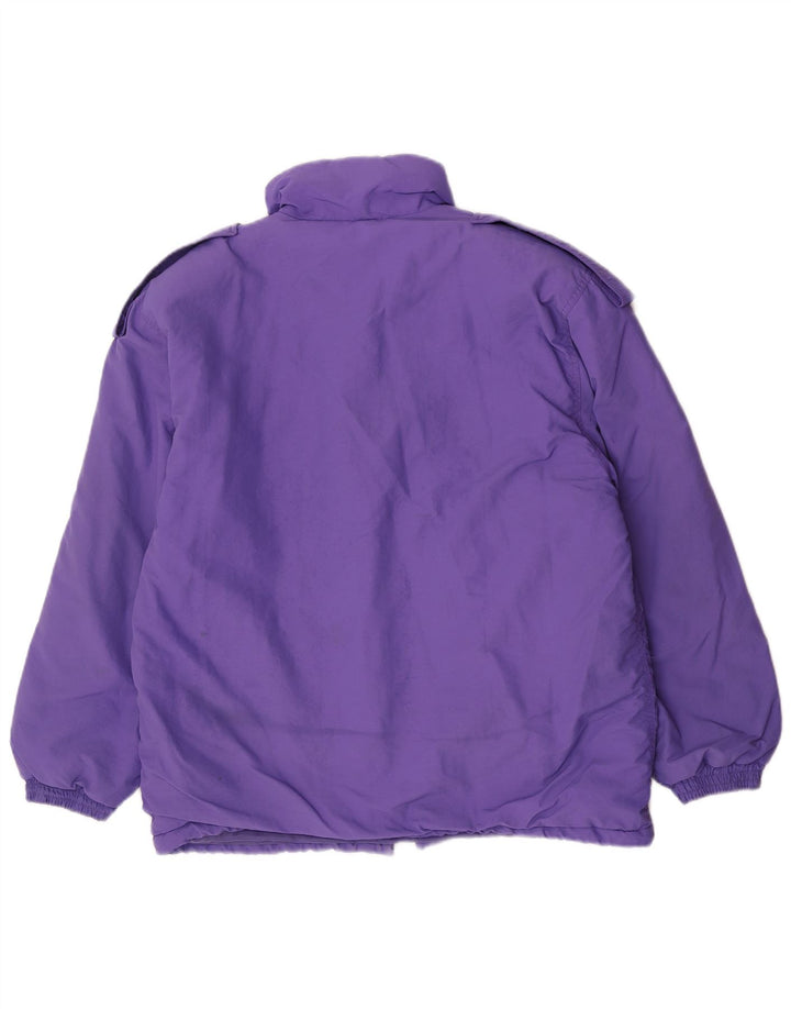 Belfe & Belfe Damen Militärische, übergroße, wattierte Jacke, UK 16, Größe L, Lila