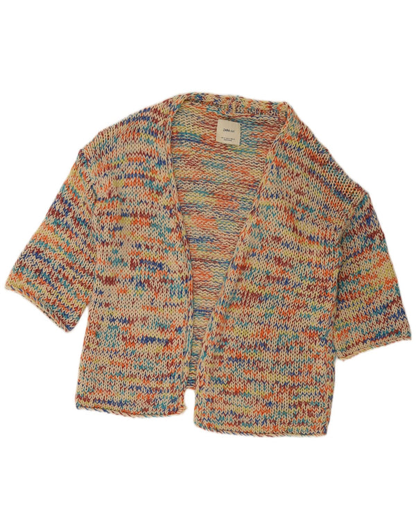 Zara Damen-Strickjacke in Übergröße mit 3/4-Ärmeln, Gr. 10, Größe S, Mehrfarbig