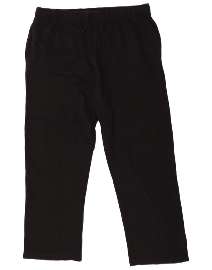 Marks & Spencer Herren-Trainingshose, 2XL, schwarze Baumwolle