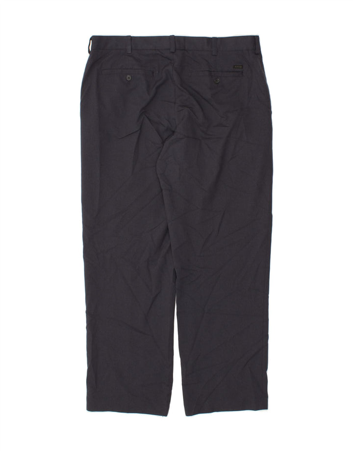IZOD Mens Straight Chino Trousers W30 L32  Navy Blue Vintage Izod and Second-Hand Izod from Messina Hembry 
