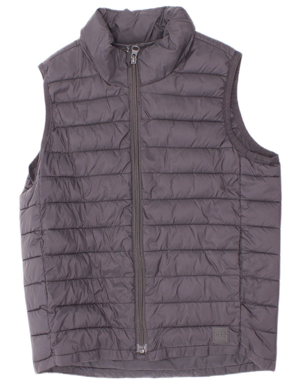 Gepolsterte Weste für Jungen von Gap, 6–7 Jahre, Größe S, marineblaues Nylon