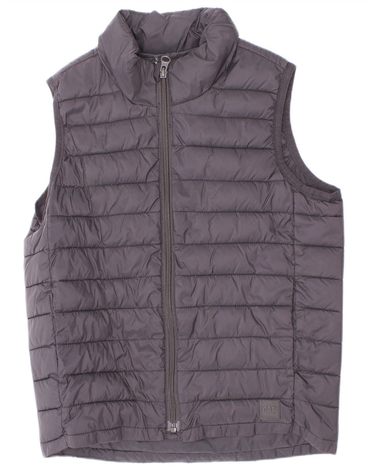 Gepolsterte Weste für Jungen von Gap, 6–7 Jahre, Größe S, marineblaues Nylon