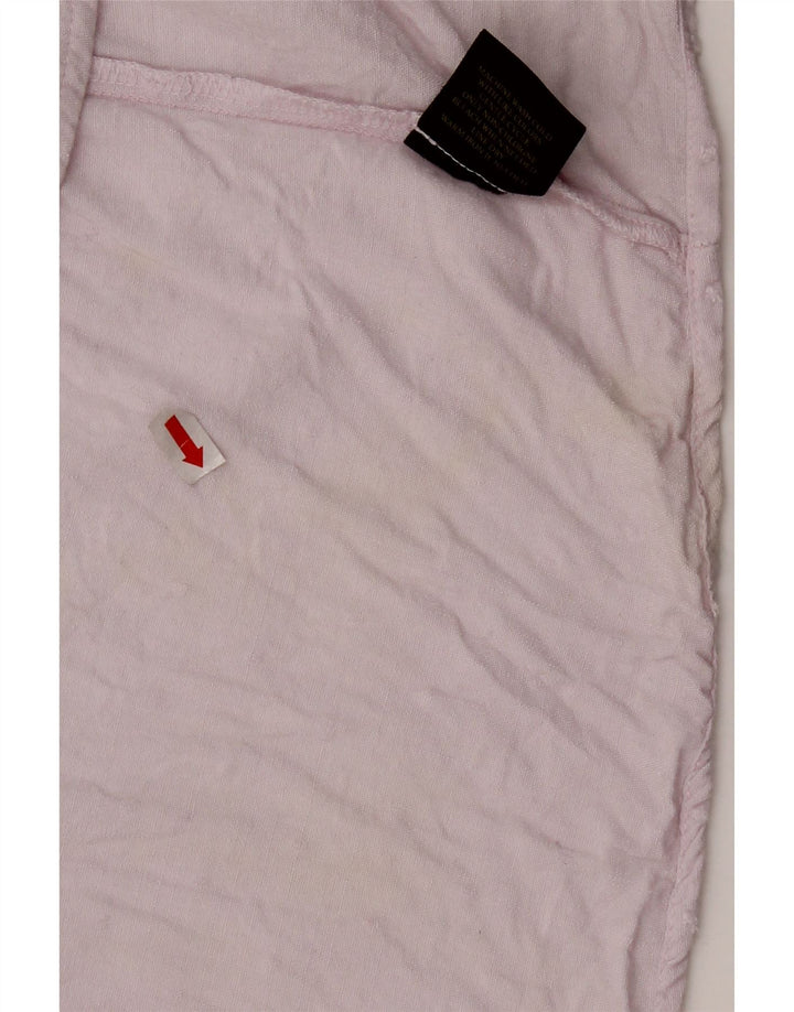 Lee Damen Bluse Top UK 18 XL Rosa Viskose
