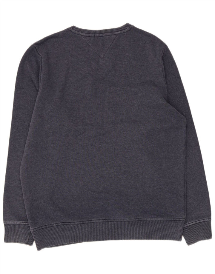 Tommy Hilfiger Herren-Sweatshirt-Pullover, groß, Marineblau, Farbblock