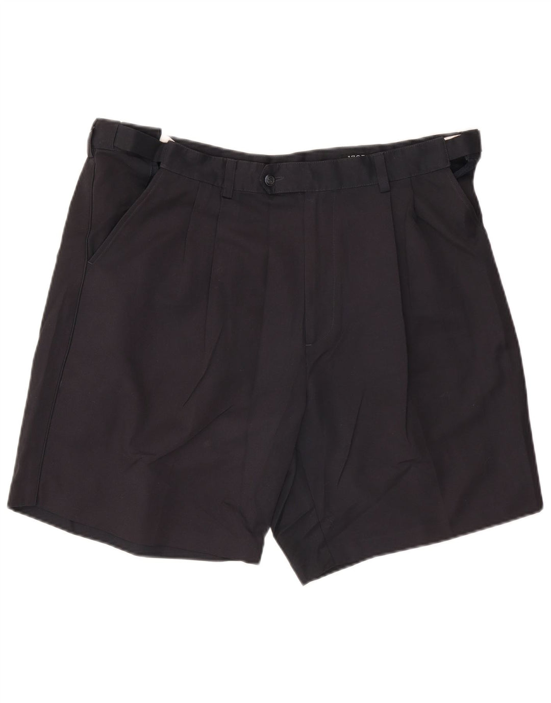 Izod Mens Pegged Casual Shorts W38 XL Marineblau Polyester