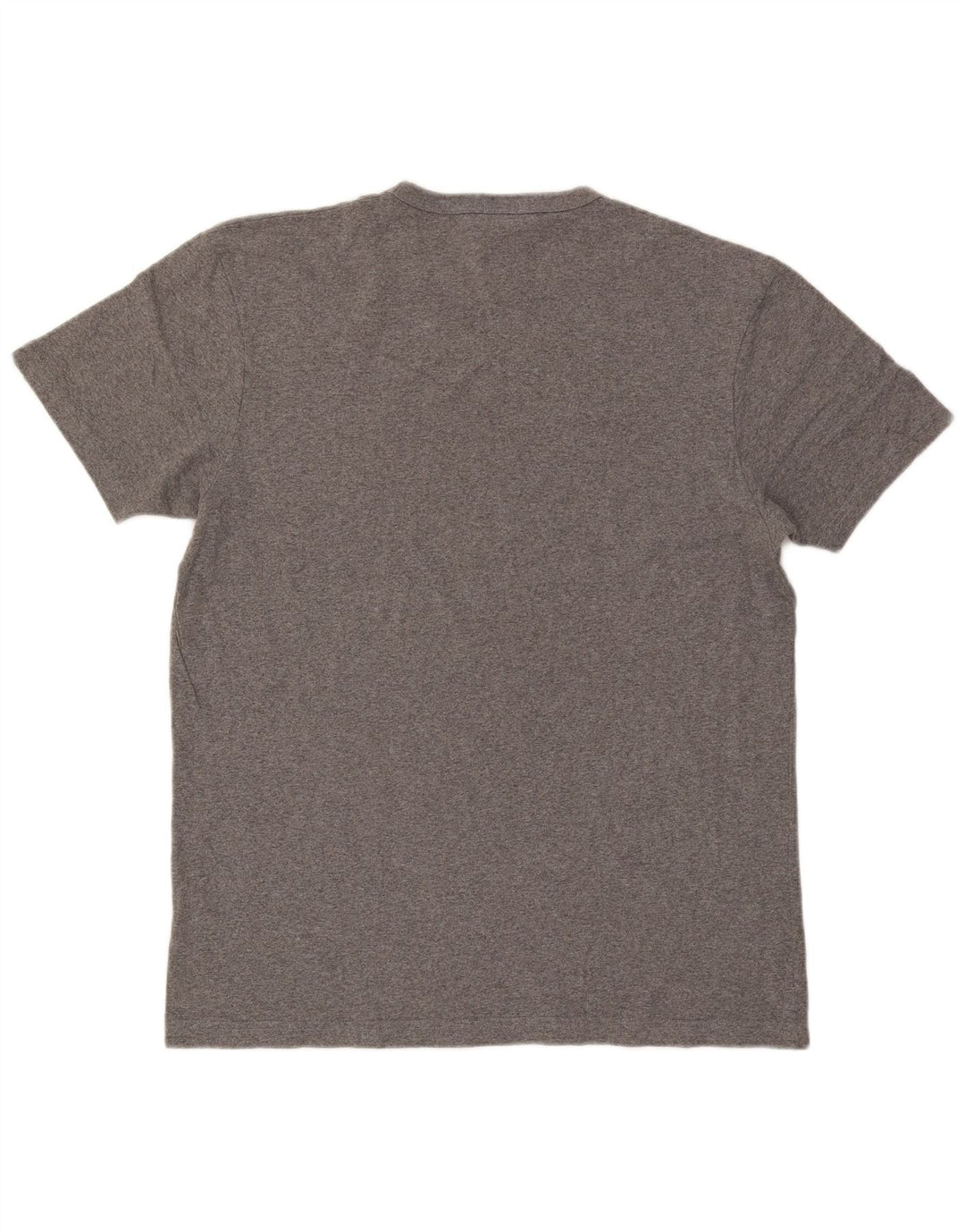 Franklin & Marshall Herren-T-Shirt-Oberteil aus mittelgrauer Baumwolle