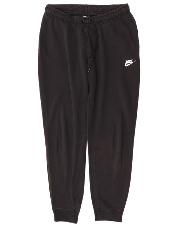 Nike Mens Tracksuit Trousers Joggers Medium Black Cotton Sports