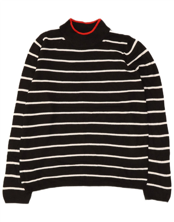 MARKS & SPENCER Rollkragenpullover für Damen, Gr. 10, Schwarz