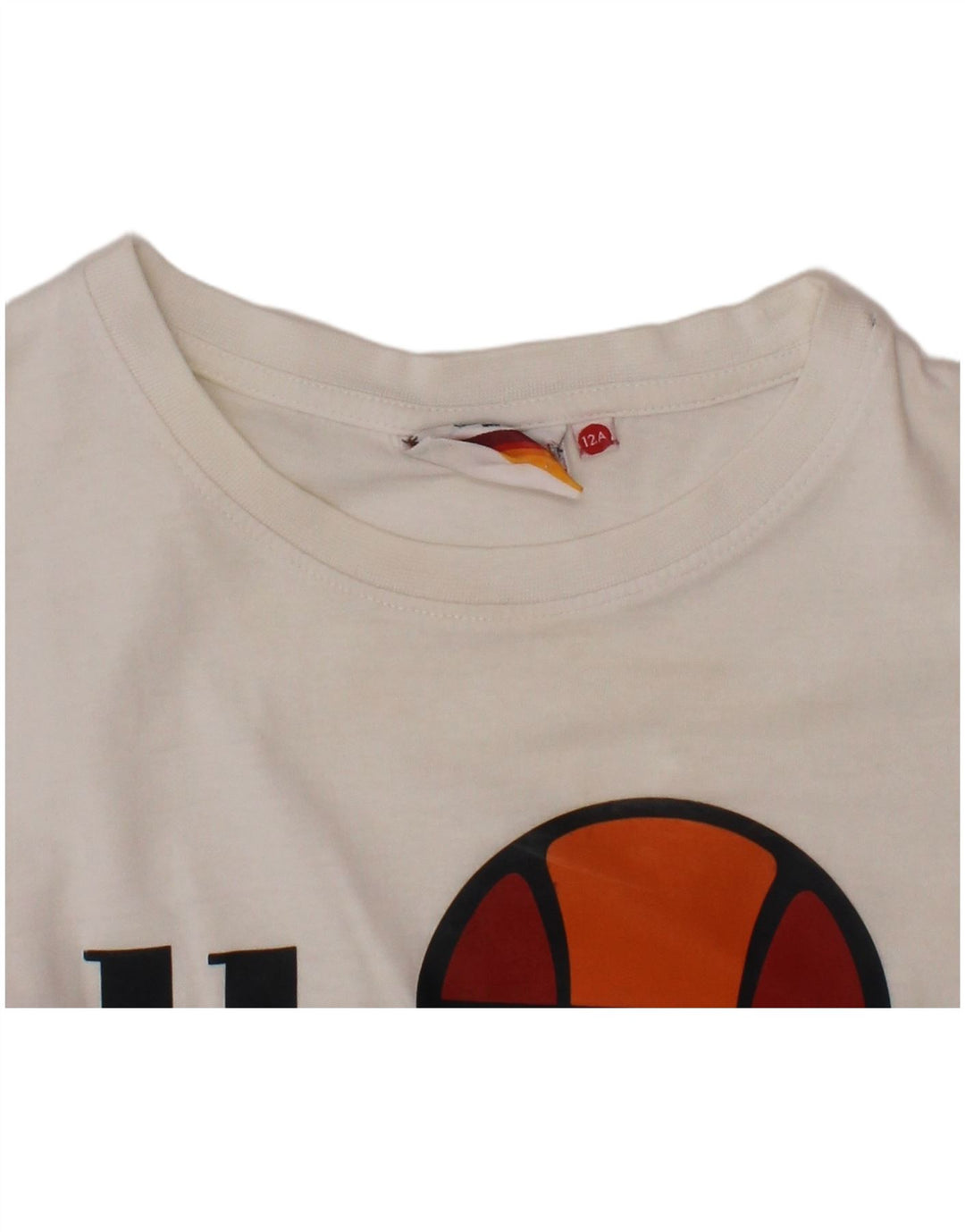ELLESSE Grafisches T-Shirt für Jungen, 11–12 Jahre, Weiß