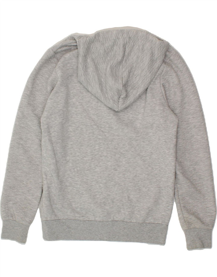 JACK & JONES Mens Hoodie Jumper Medium Grey Polyester Vintage Jack & Jones and Second-Hand Jack & Jones from Messina Hembry 