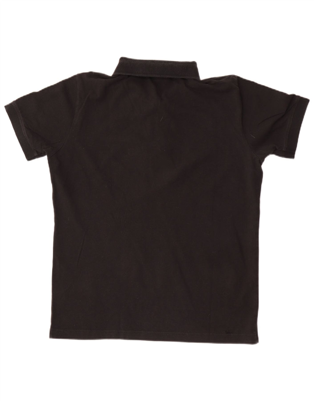 Kappa Herren-Poloshirt, groß, schwarze Baumwolle