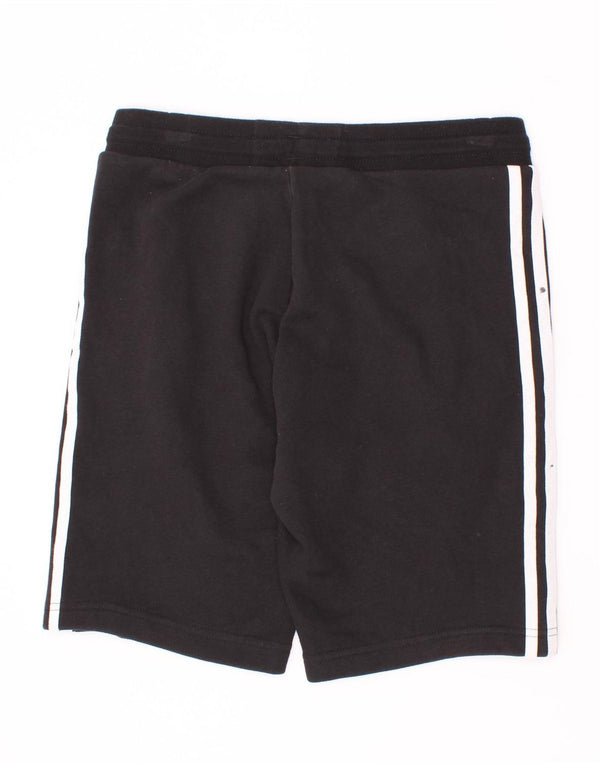 Adidas Sportshorts für Jungen, 11–12 Jahre, schwarze Baumwolle