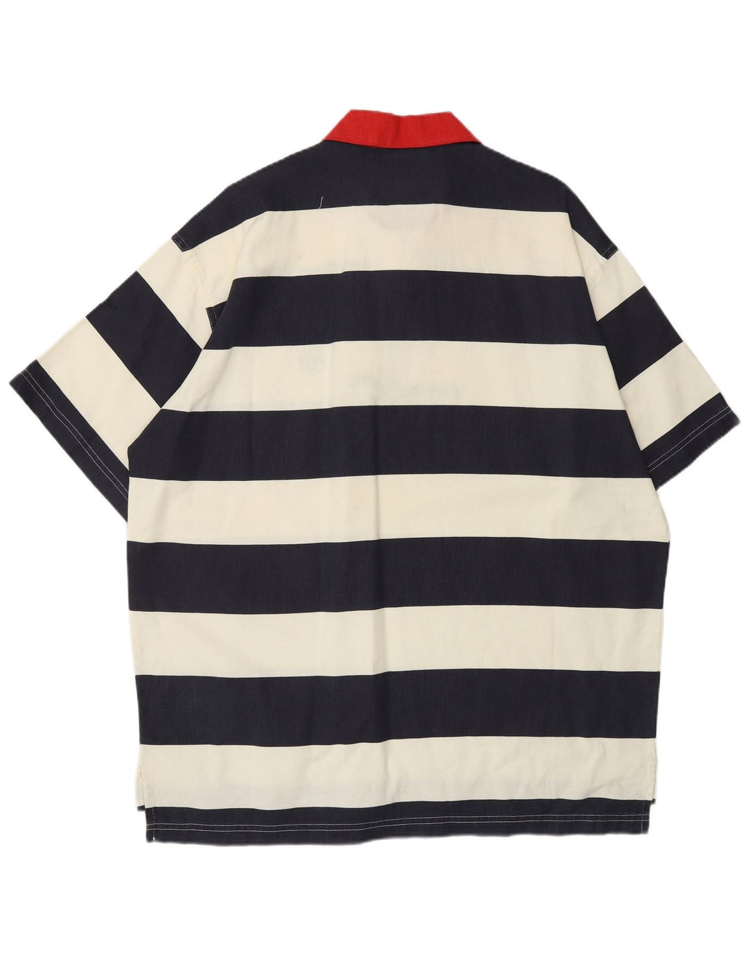 NORTH SAILS Herren Rugby-Poloshirt, groß, marineblau, gestreift, Baumwolle